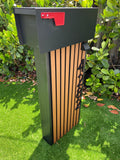 Vertical Slat Mailbox