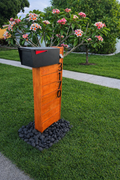 Wood Accent Slat Post