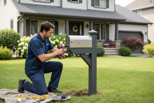 mailbox install service